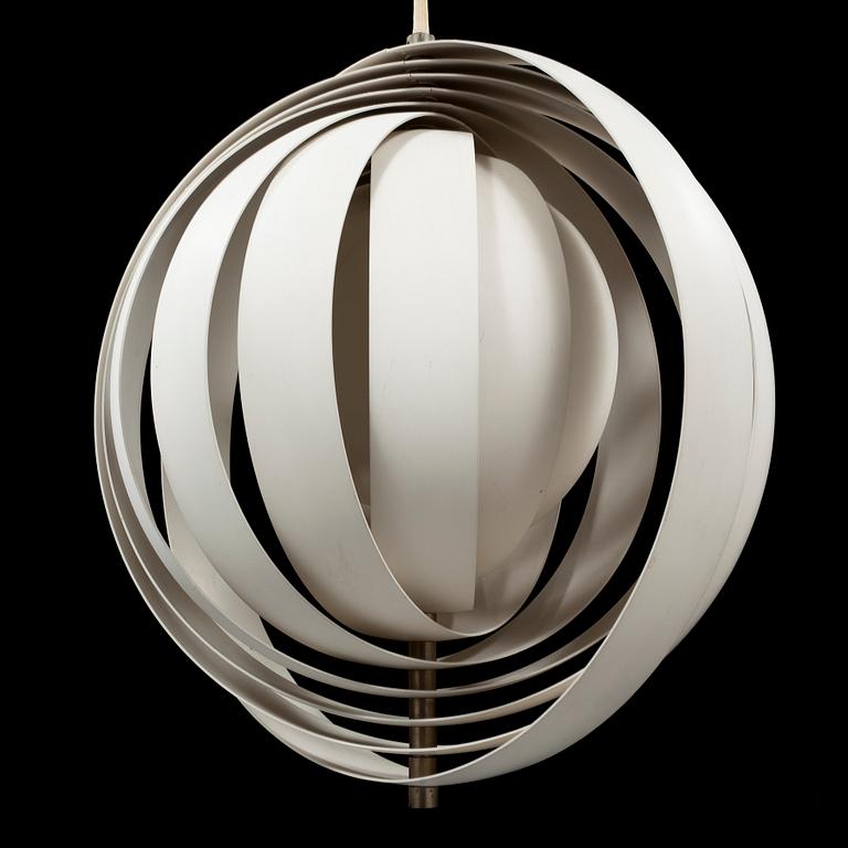 A ceiling lamp by Verner Panton, model "Moon lamp", second half of the 20th century.