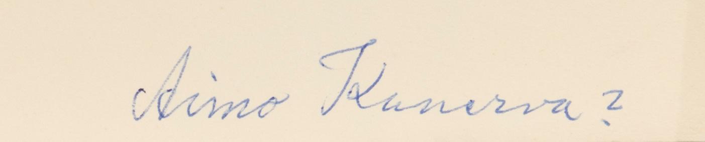 Konstnärsmapp med arbeten av olika finska konstnärer, 1944.