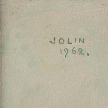 Einar Jolin, Self-portrait.