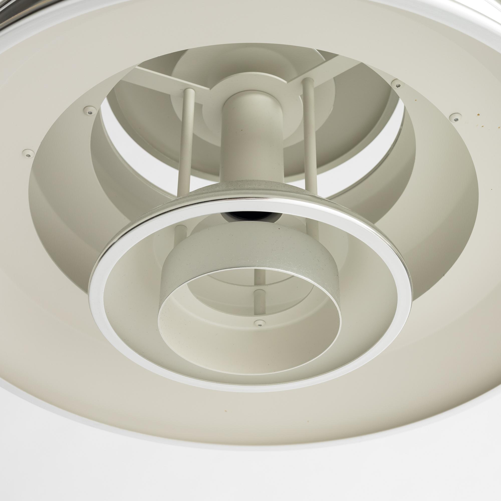 Verner Panton, A 'Hive Pendant Aluminium' lamp, Verpan, contemporary.