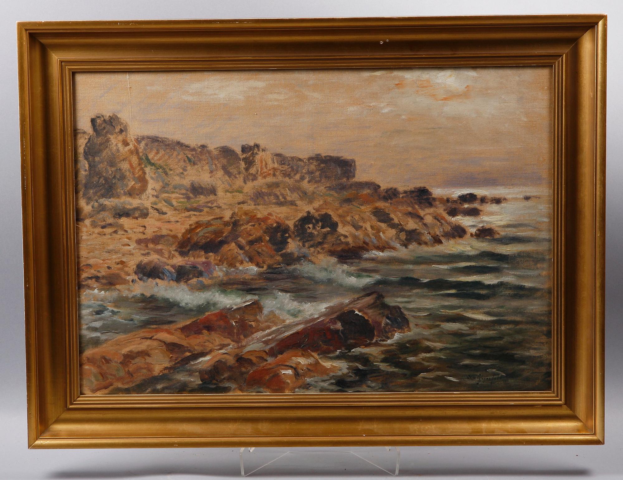 WILHELM von GEGERFELT, olja på duk, sign.