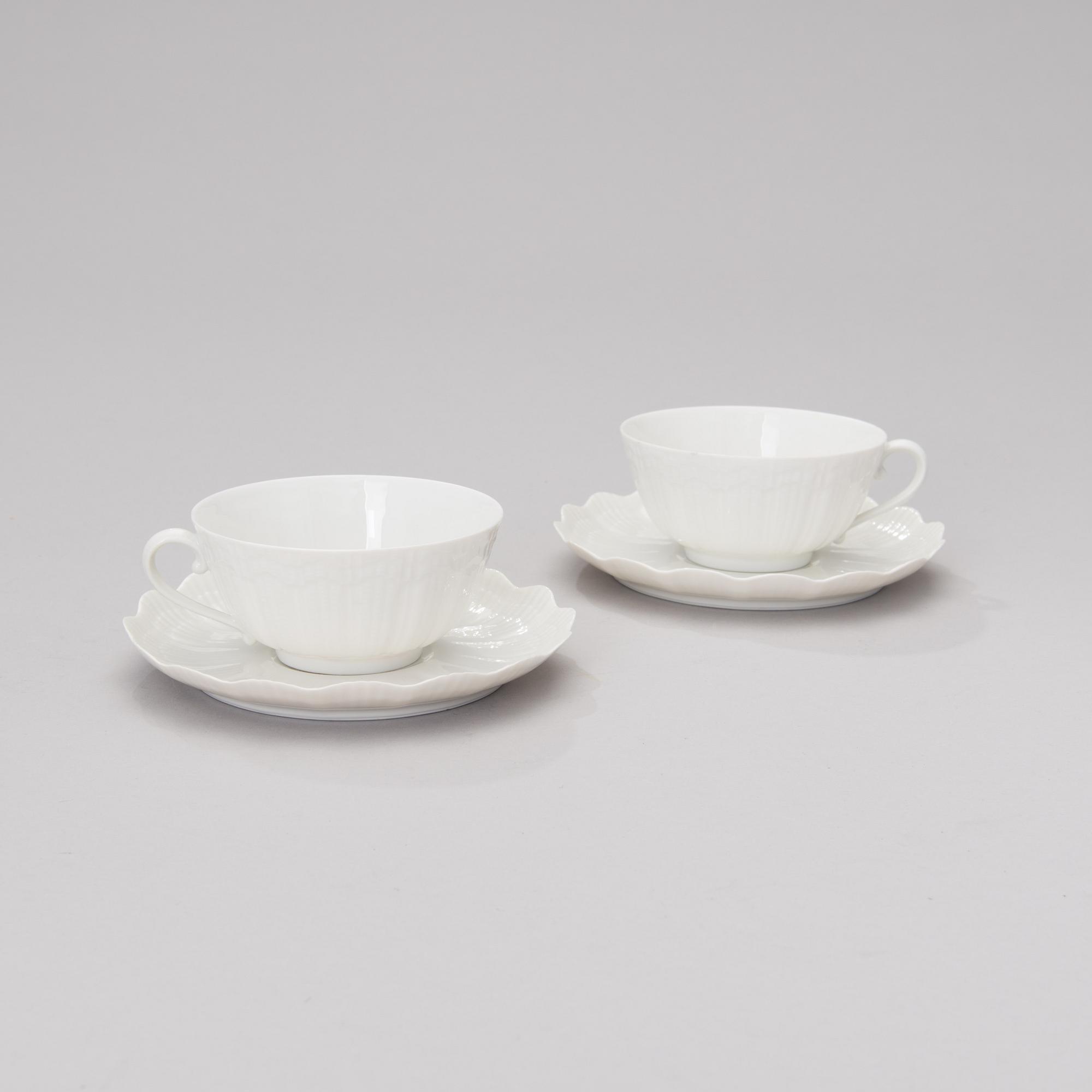 A 1960s hand-painted porcelain coffee set by Limoges.