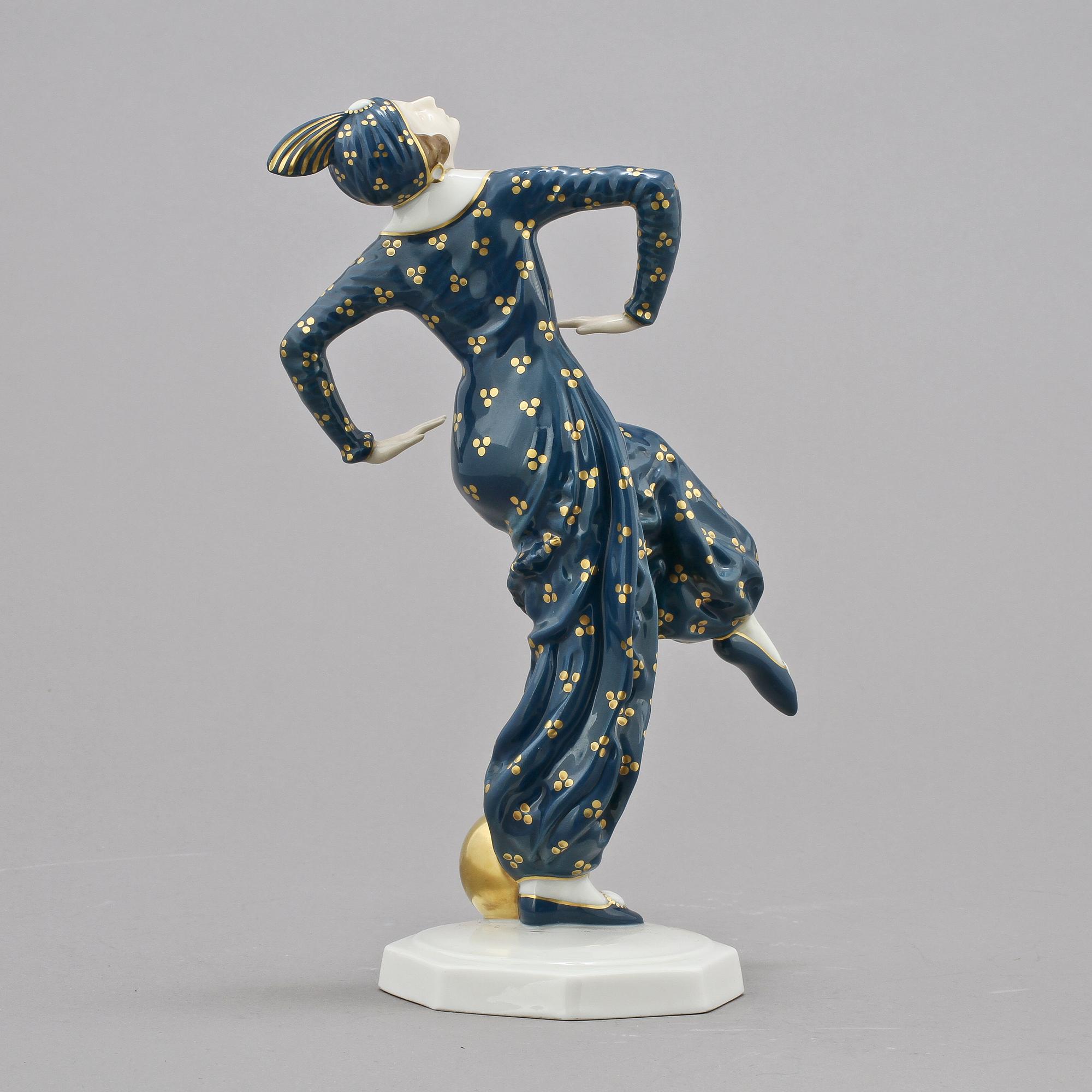 FIGURIN, porslin, Hutschenreuther, 1900-talets första hälft.