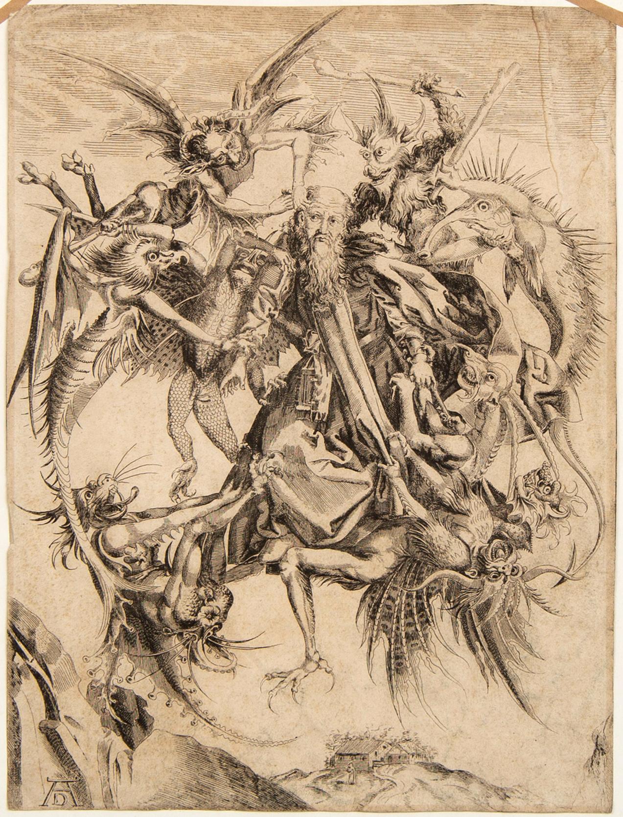 Martin Schongauer after, copper engraving, 18th / 19th century.