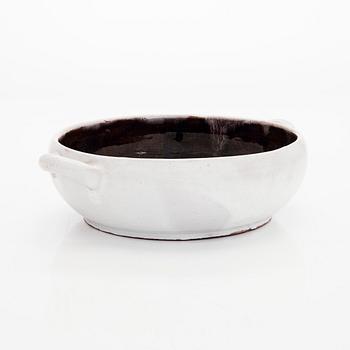 Marita Lybeck, A ceramic bowl, signed ML.