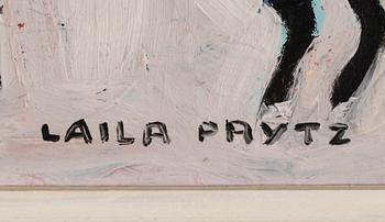 LAILA PRYTZ, olja på pannå, signerad och daterad 1959.