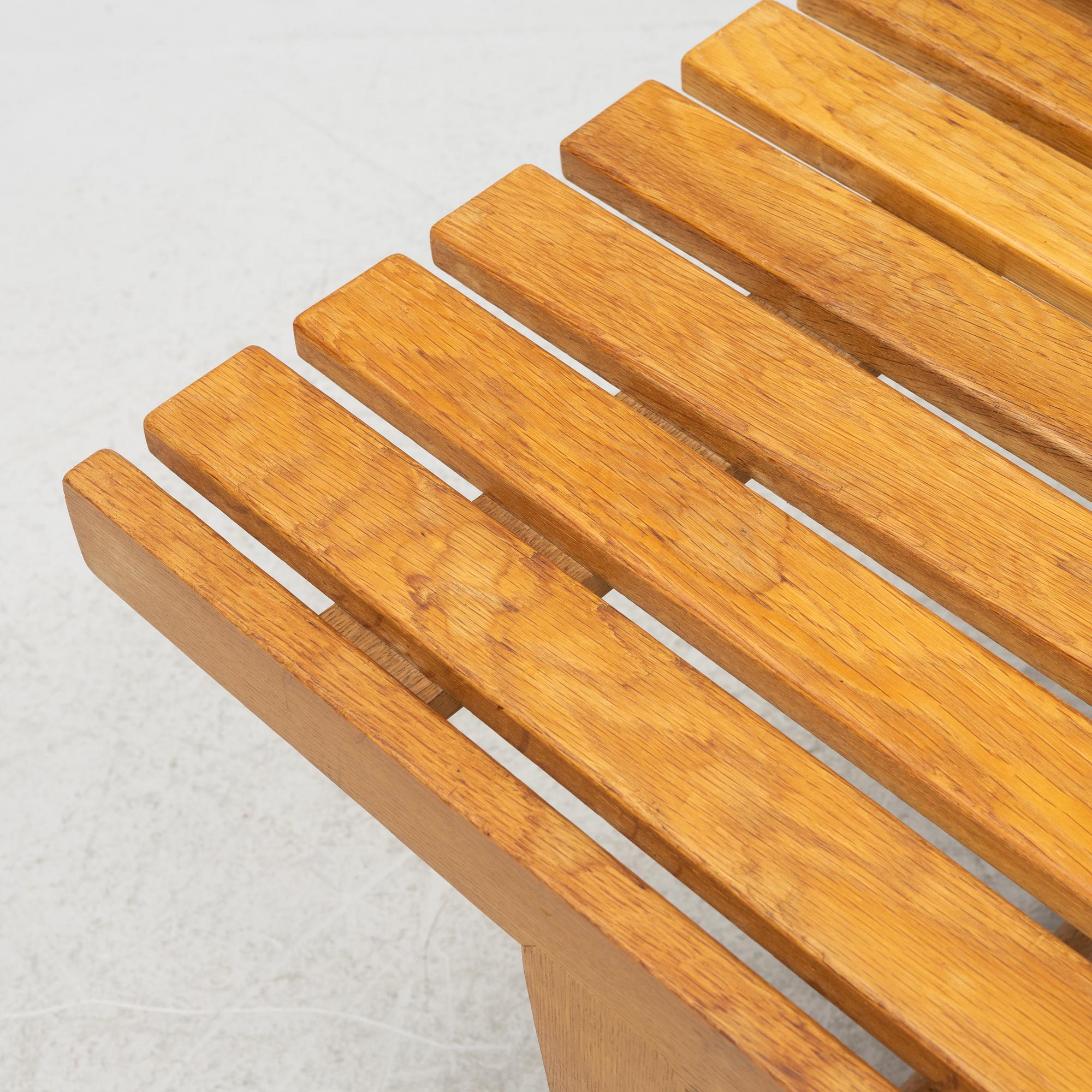 Yngvar Sandström, bänk, "Tokyo", Triva-serien för Nordiska Kompaniet, formgiven 1962.