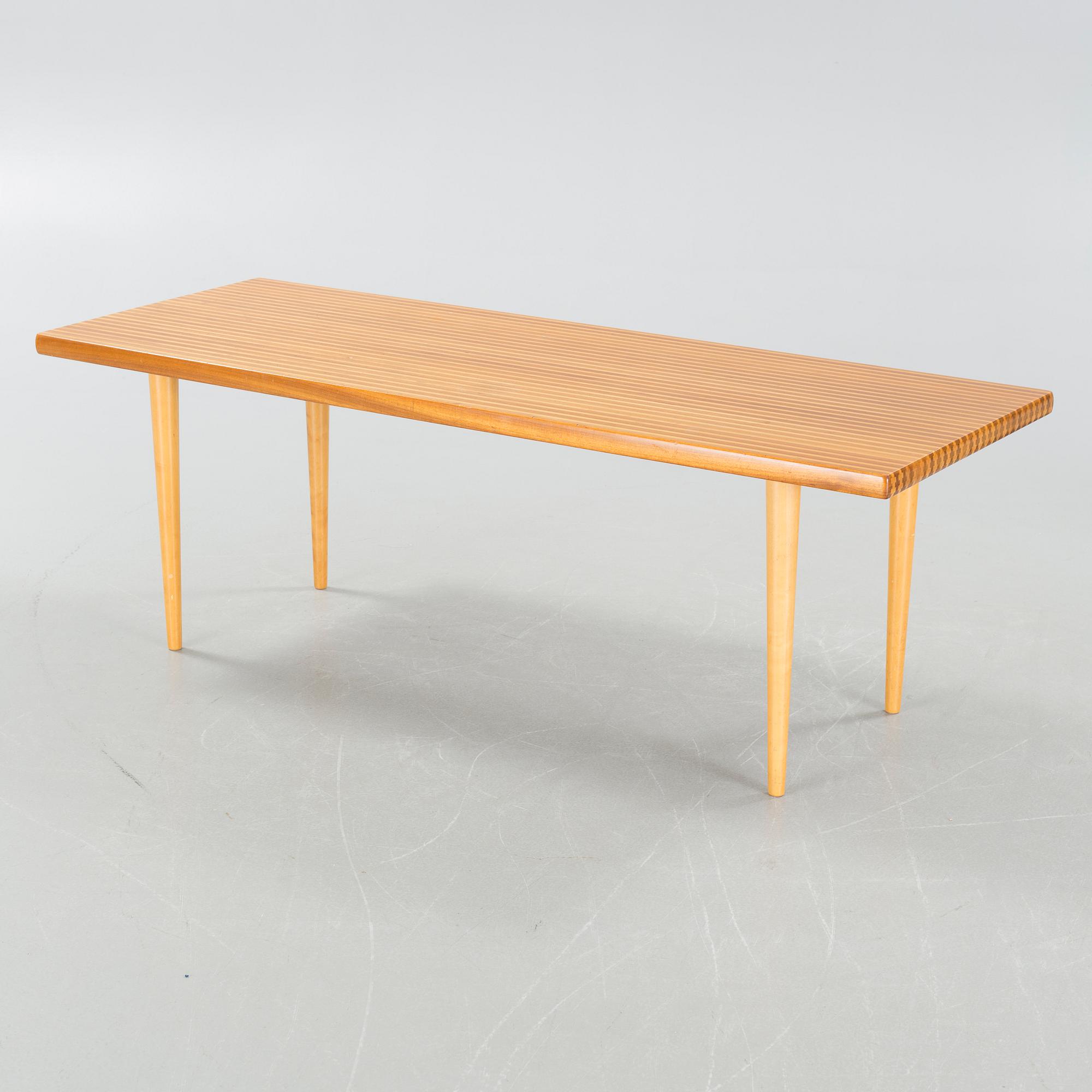 NK-DESIGN, soffbord, "579-041" ur Triva-kollektionen, AB Nordiska Kompaniet, modell lanserad 1954.