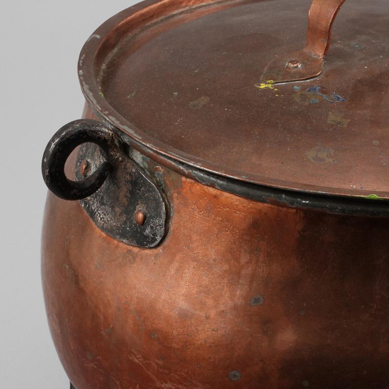 GRYTA, koppar, 1800-tal.