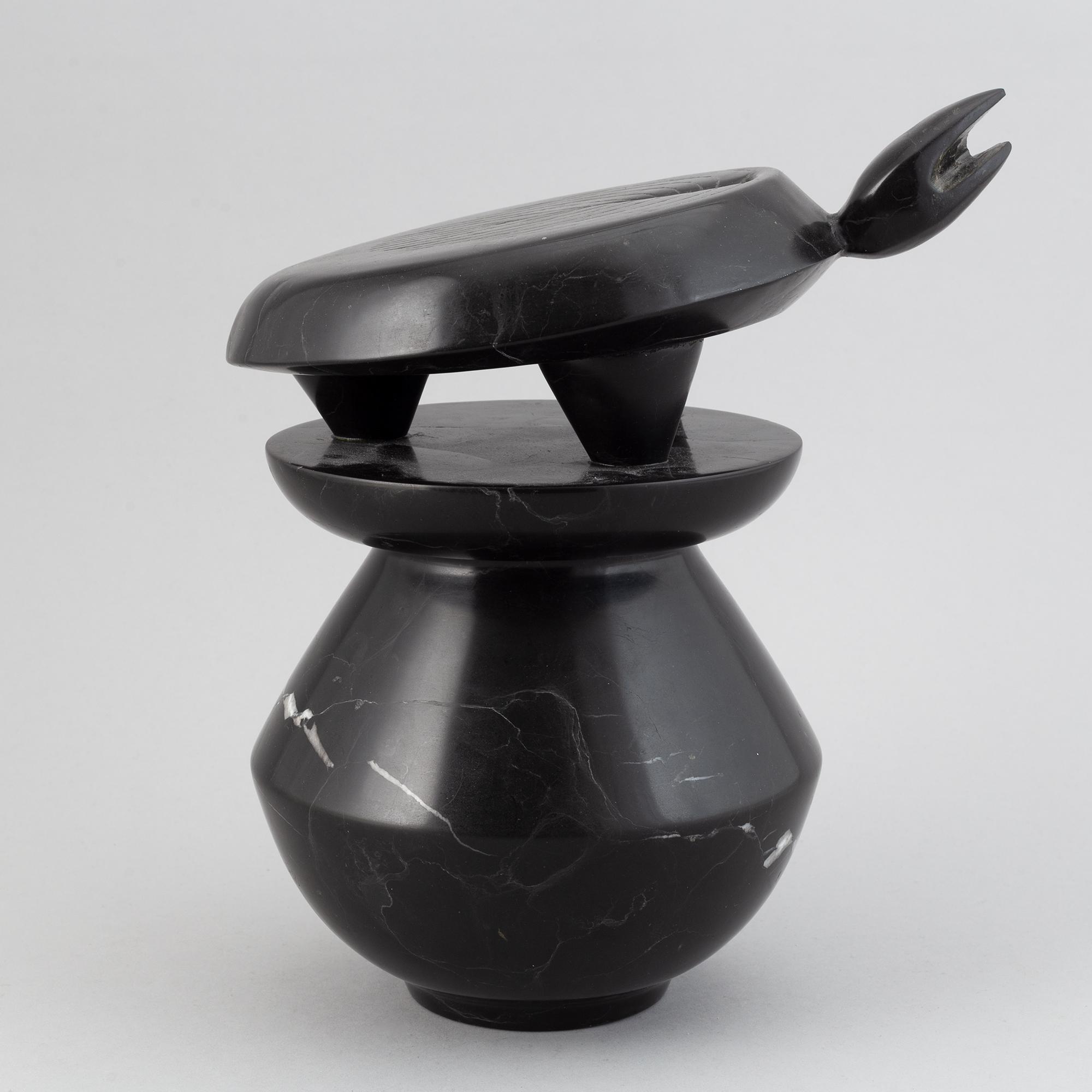 Max Ernst, sculpture, marble, signed Max Ernst and numbered EA 9/18.