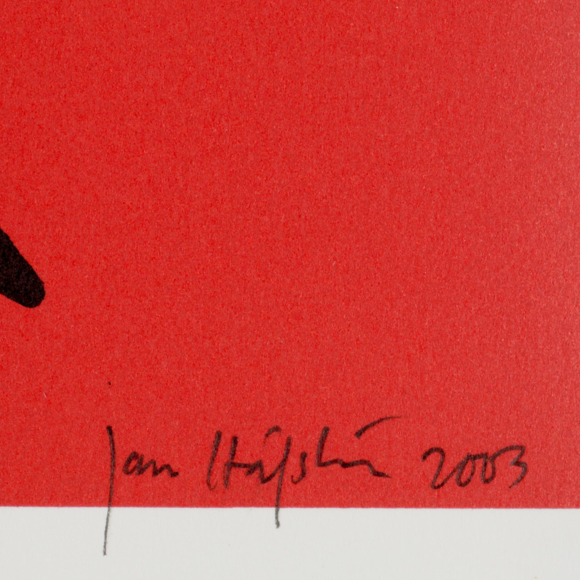 JAN HÅFSTRÖM, litografi, sign, dat 2003, numr 319/2000.