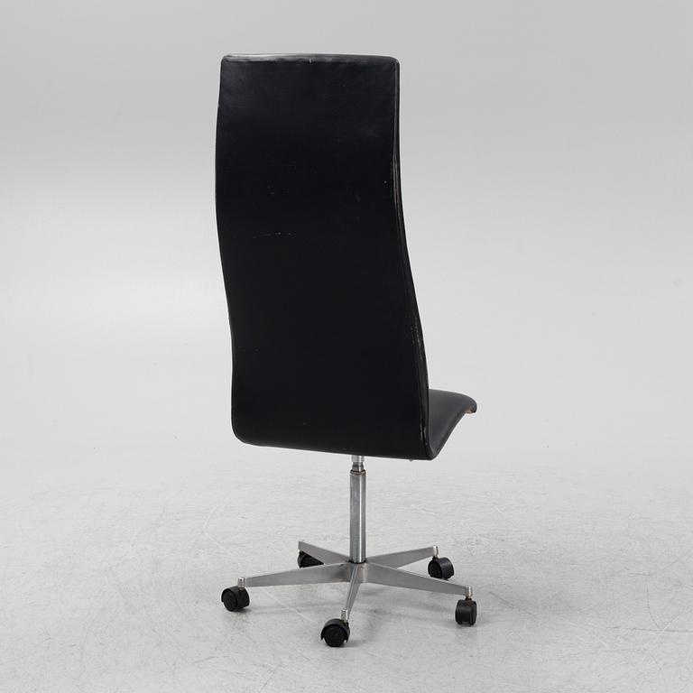 vintage fritz hansen oxford chair 1985
