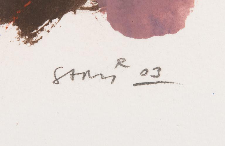 Sami Rinne, mixed media, signed and dated -03.
