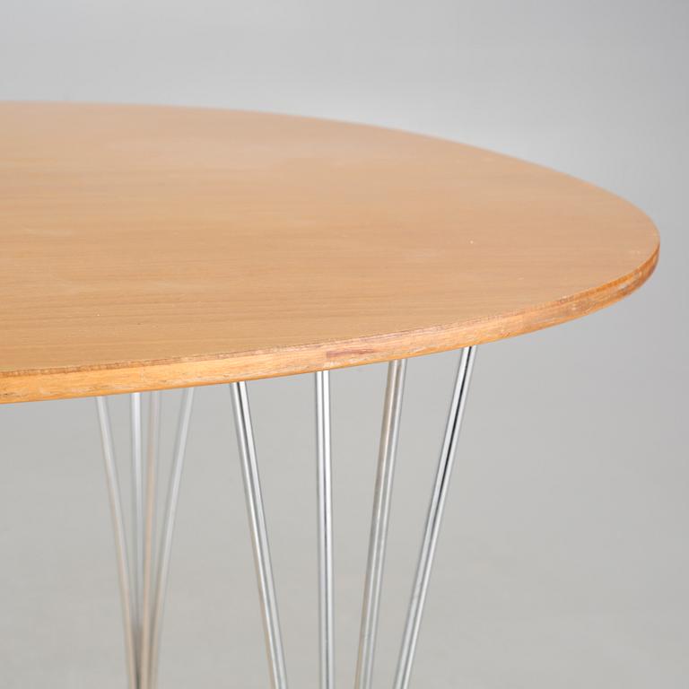 PIET HEIN & BRUNO MATHSSON, bord, "Supercirkel", Mathsson International på licens för Fritz Hansen.