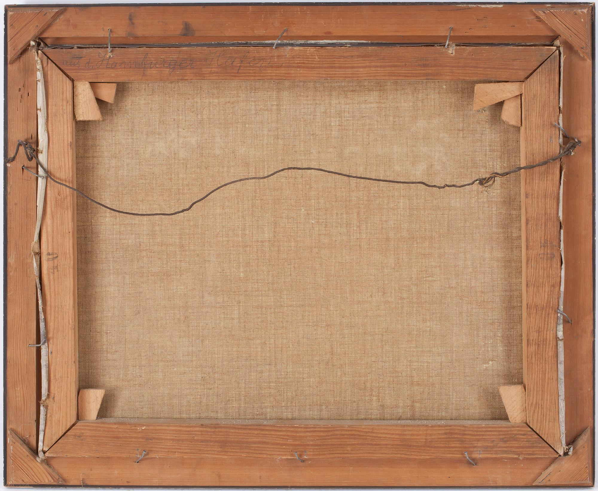 JULIUS REHDER. Oil on canvas. Sign Juls. Rehder.