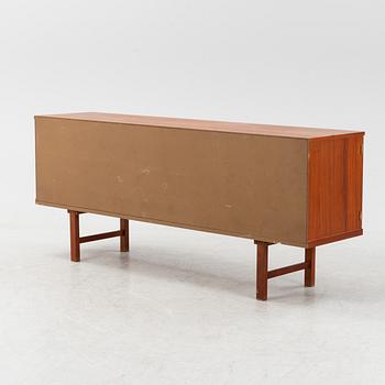 A Swedish teak veneered sideboard, mid 20th Century.