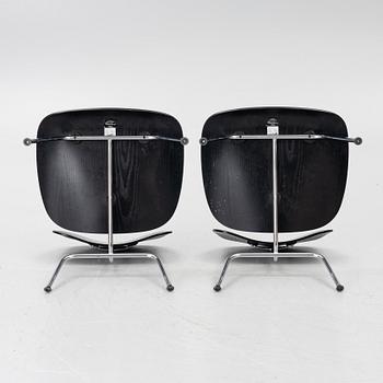 Charles & Ray Eames, Chairs, a pair, "DCM", Vitra, 2003.