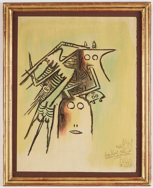 Wifredo Lam, Untitled.