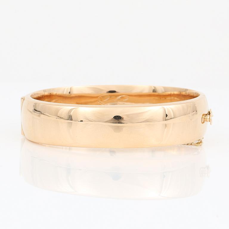 ARMBAND, 14K guld. Helsingfors, Finland 1962. Vikt 28,83 gram.