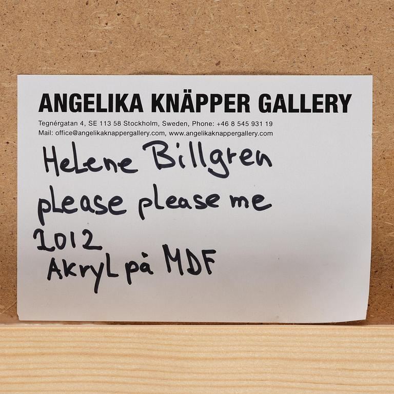 Helene Billgren, "Please please me".