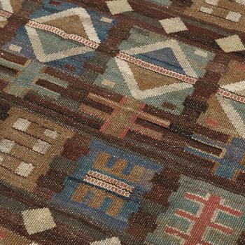 DRAPERI. "Renaissance". Rölakan. 260,5 x 142,5 cm. Signerat MMF.