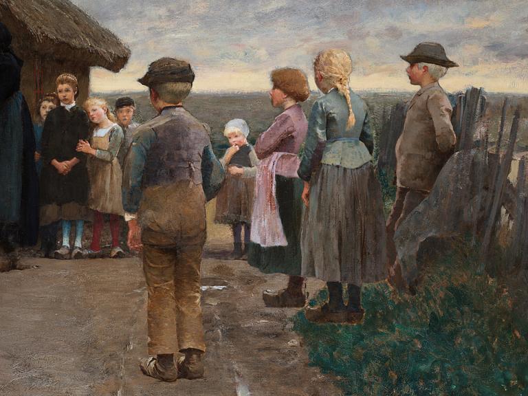 Hugo Salmson, "Les orphelins, à Scane (Suède)” (The Orphans).