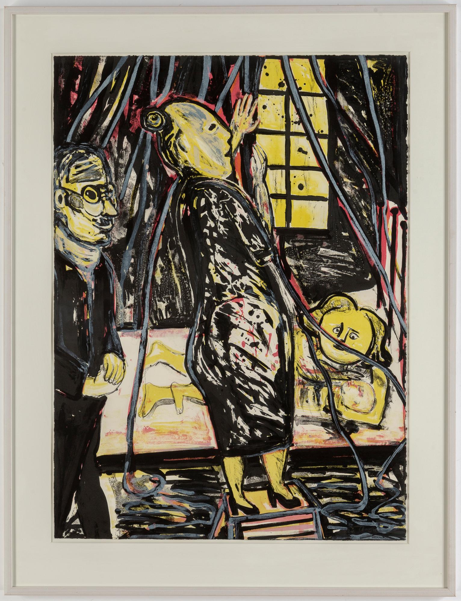 LENA CRONQVIST, portfolio with 30 lithographs in colour, signed 112/170.