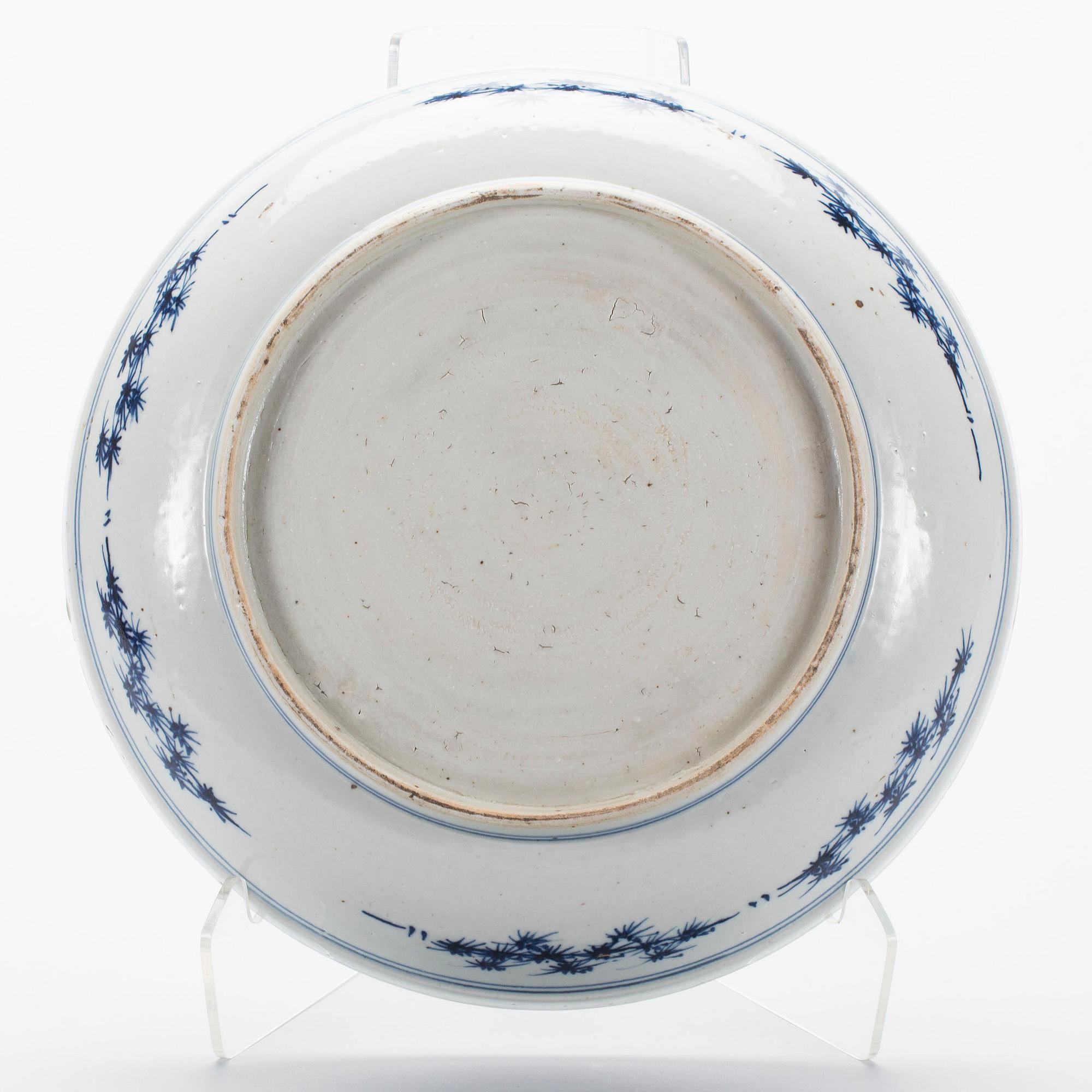 FAT, porslin. Kina, 1800-tal.