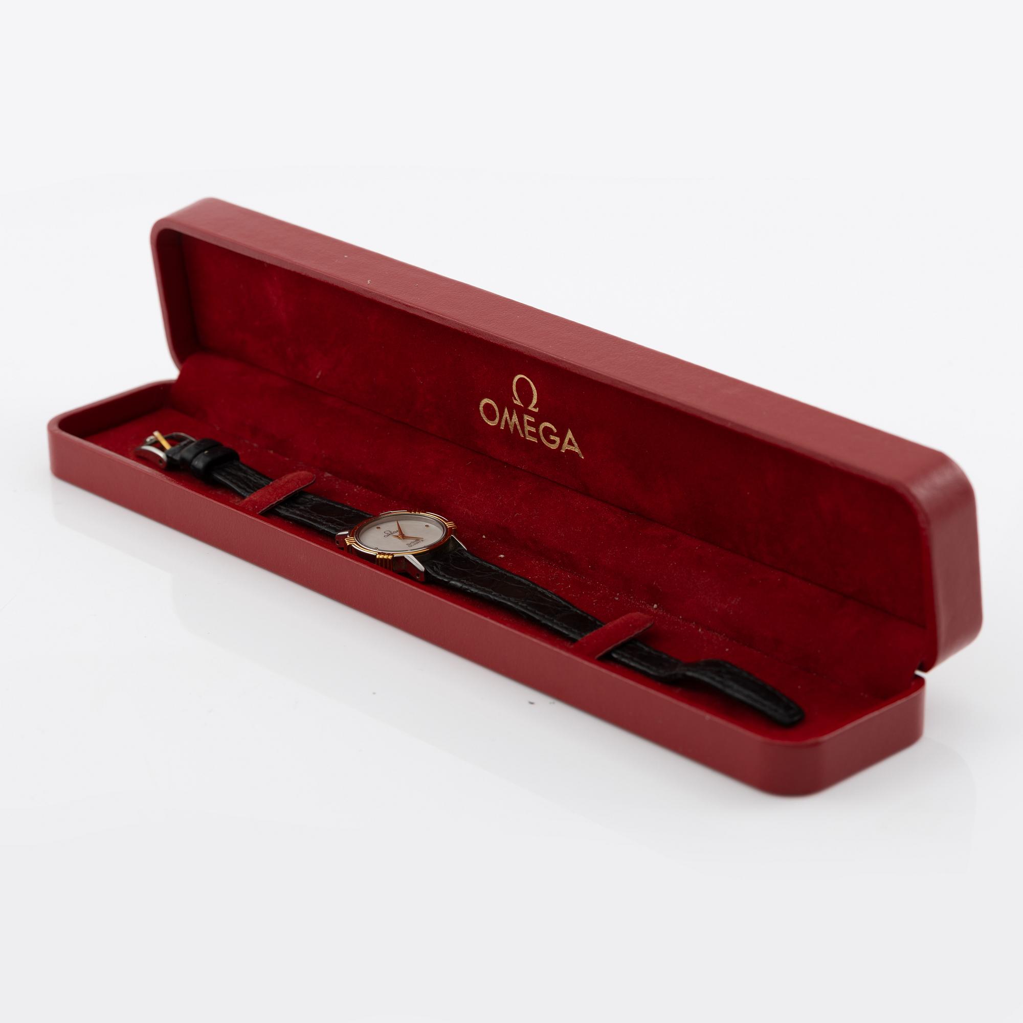 Omega, De Ville, wristwatch, 22 mm.