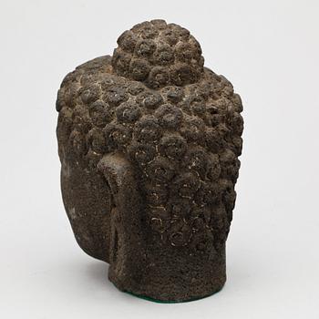HUVUD, lavasten, orientalisk.