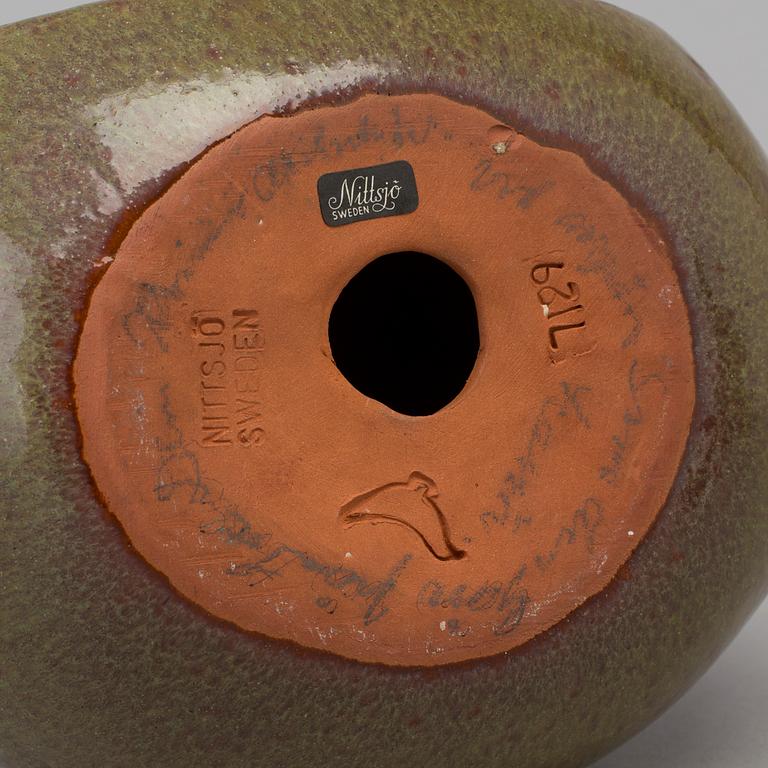 THOMAS HELLSTRÖM, a figure, ceramics, Nittsjö.