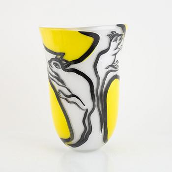 Ulrica Hydman-Vallien, unik vas, Kosta Boda.