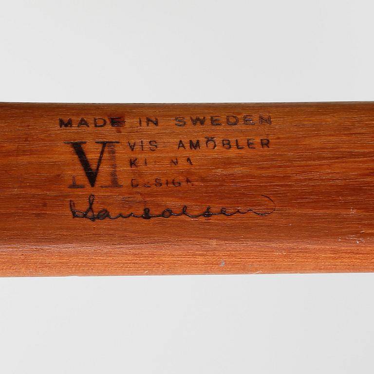 FÅTÖLJER, ett par, "Antilope", Hans Olsen, Viskadalens möbler, Kinna, 1960-tal.