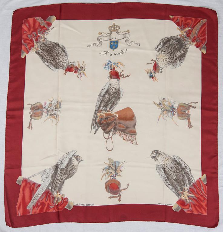 SCARF, "Chasse à Vol", Hermès.