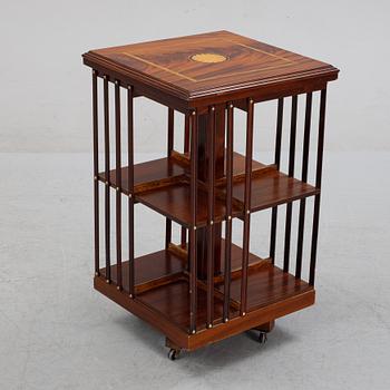 A 20th Century revolving book case.