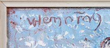 WILHELM HENNING, olja på duk, sign.