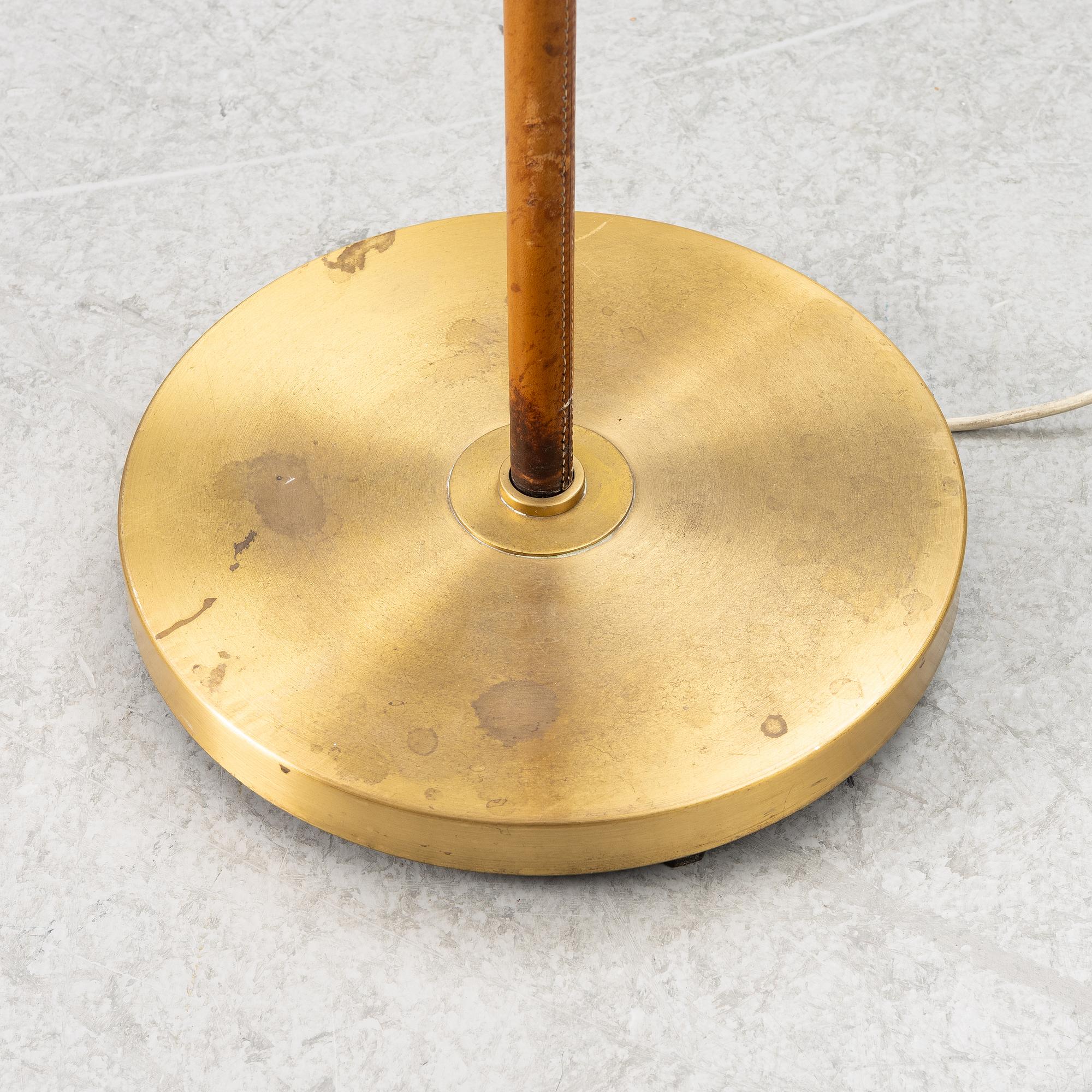 Bertil Brisborg, a pair of floor lamps, Nordiska kompaniet, 1940s.