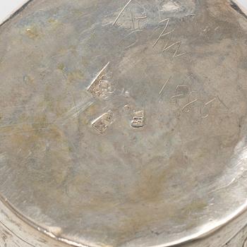 Michael Klashin, bägare, silver, Moskva 1747. Rokoko.