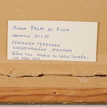 Anna Palm de Rosa, Fersenska terrassens vinterträdgård, Stockholm.