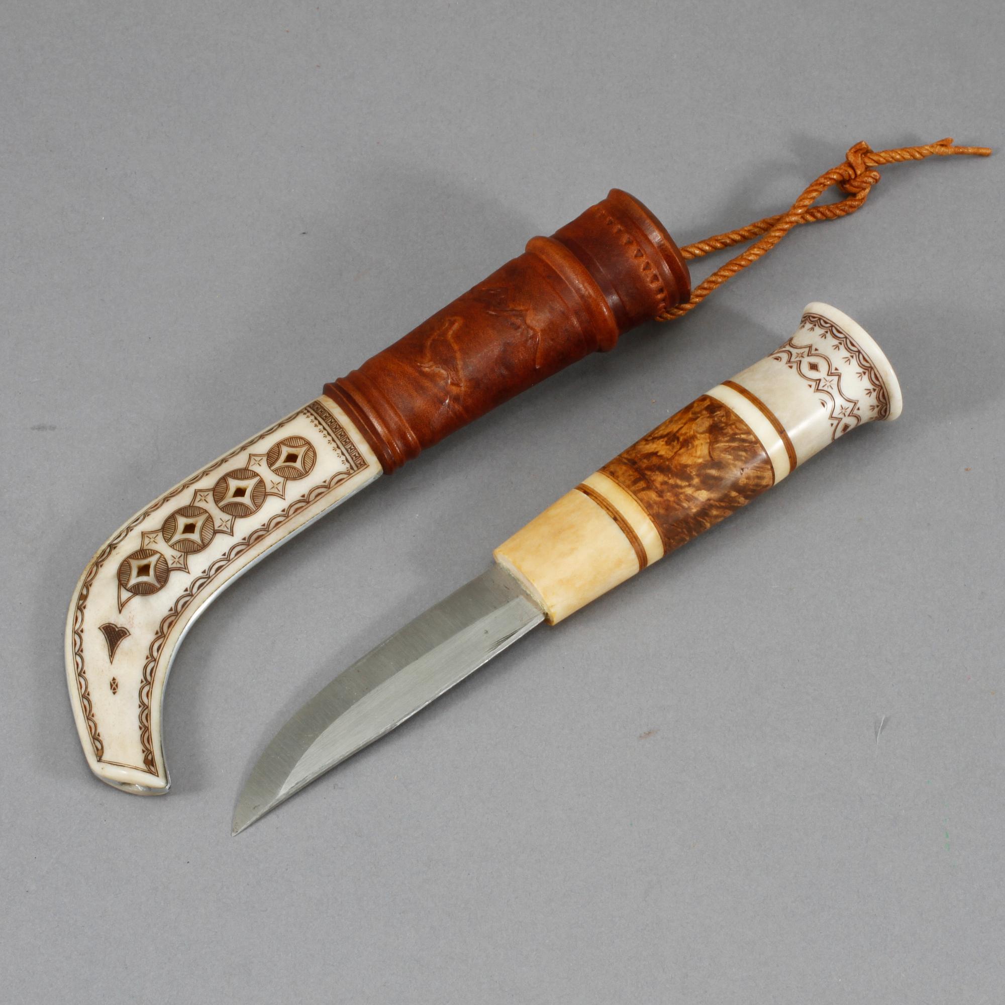 SAMEKNIV, Sten-Åke Forsberg, monogramsignerad, 1900-tal.