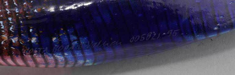 OBJEKT, glas, Bertil Vallien, Kosta Boda, signerad, sent 1900-tal.