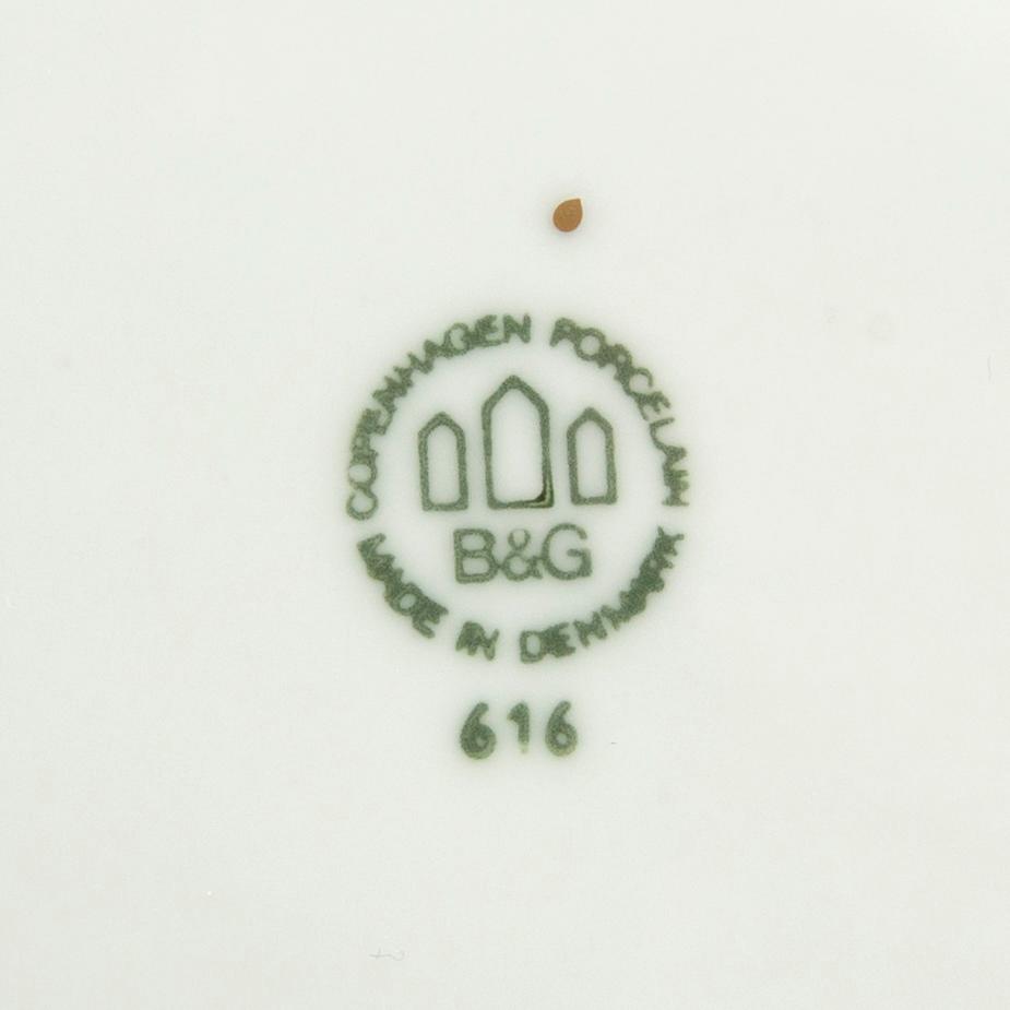 Kaffeservis 55 dlr "Måsen" porslin, Bing & Grøndahl, Danmark.