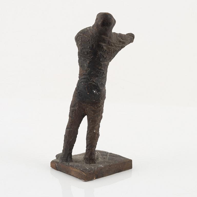 Bror Marklund, sculpture, unsigned, bronze, height 19 cm.