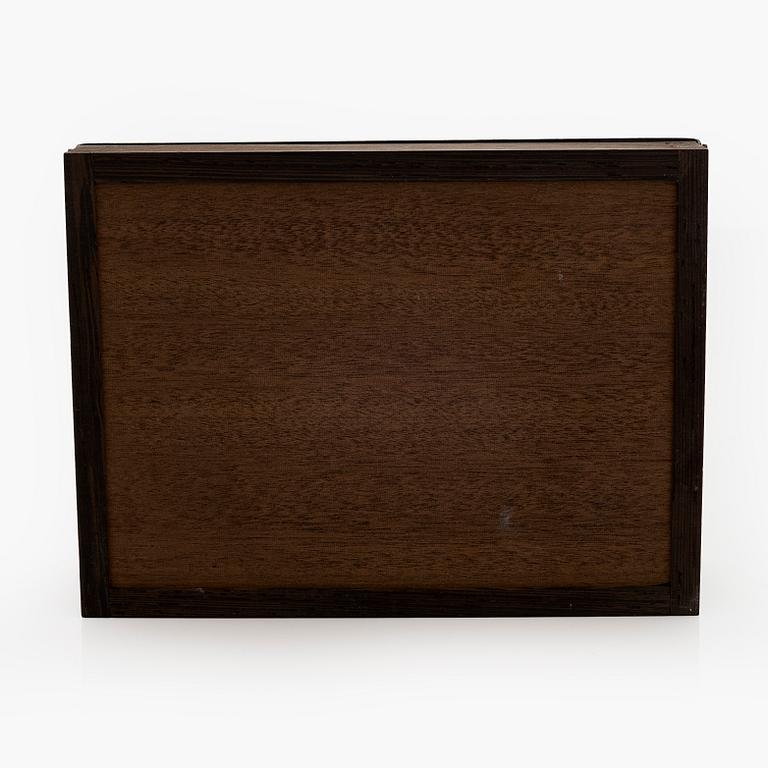 Tapio Wirkkala, A silver lidded box, Kultakeskus, Hämeenlinna 1976.