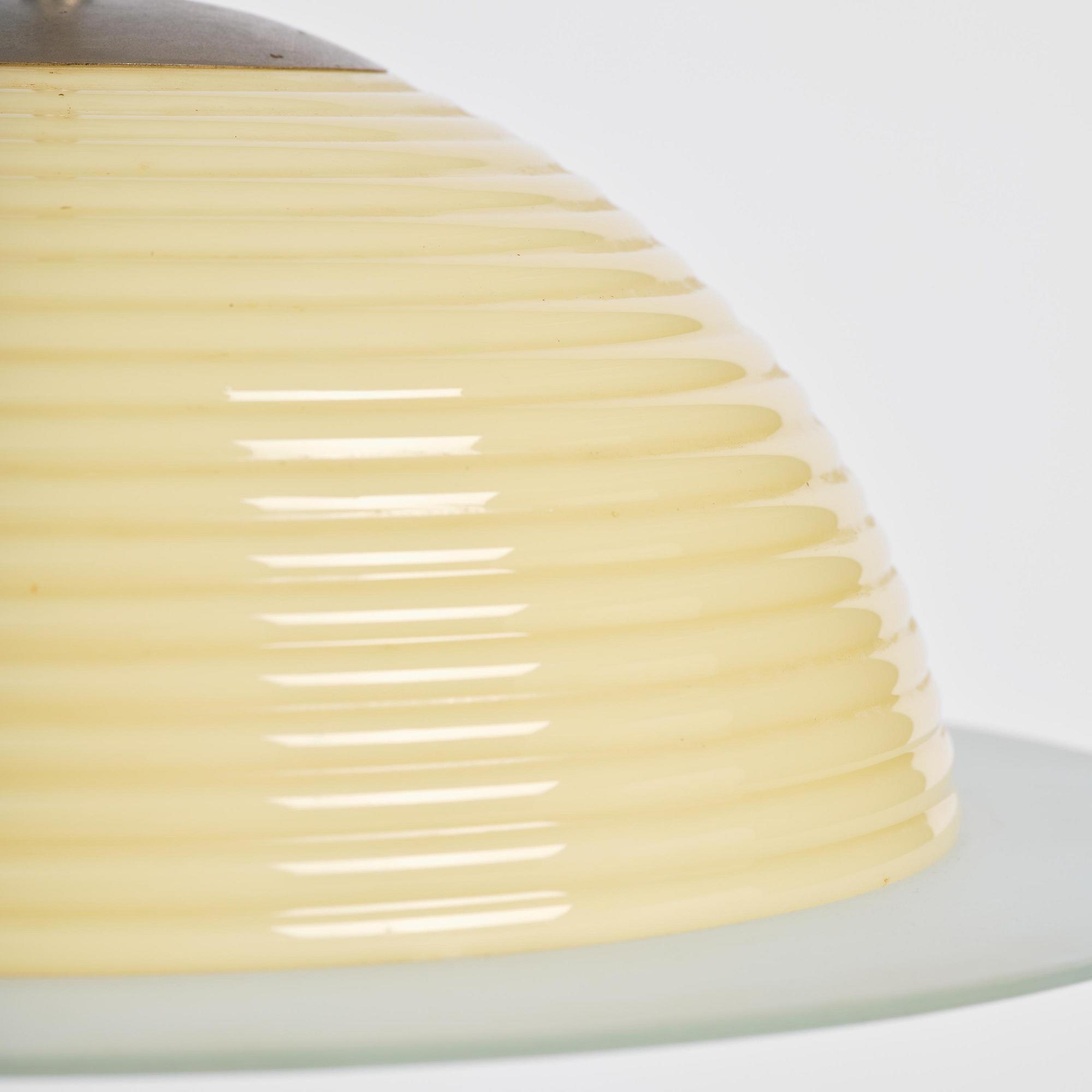 Harald Notini, a ceiling lamp model "10500", Arvid Böhlmarks Lampfabrik, Stockholm, 1930s.