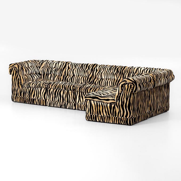 Modular sofa, 5 sections, Scapa Möbler, 1970s.
