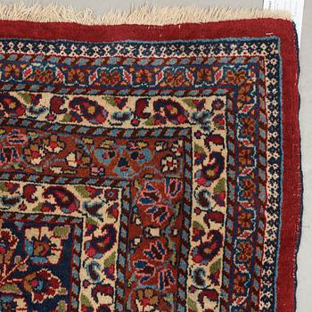 MATTO, a semi-antique Mashad, ca 544,5 x 356 cm, signed "Work by Makhmalbaf".