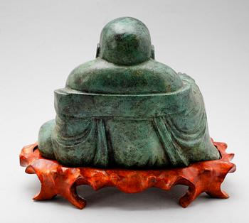 FIGUR, brons, Kina, 1900-/2000-tal.