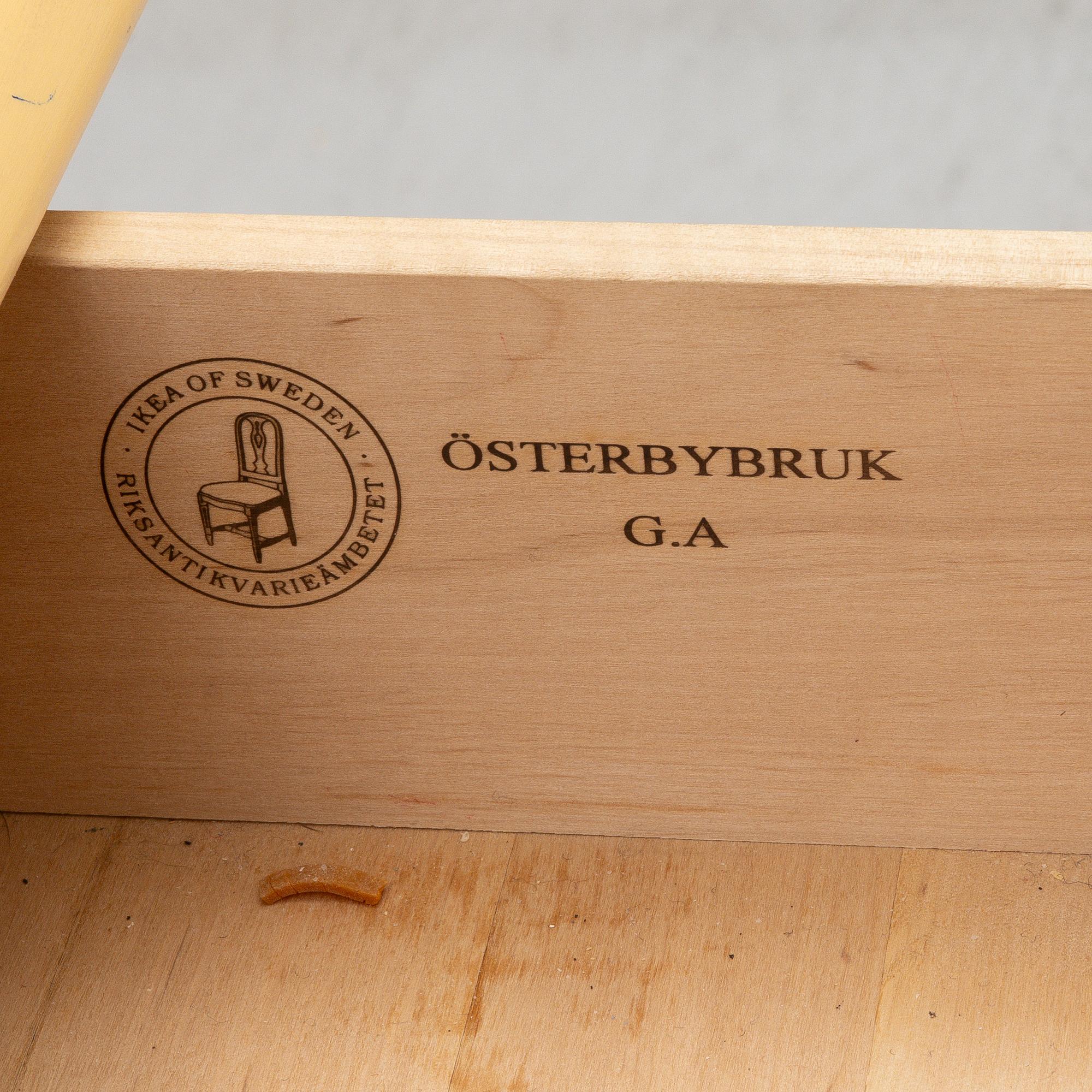 Skrivbord, "Österbybruk" ur Ikeas 1700-tals serie, 1990-tal.