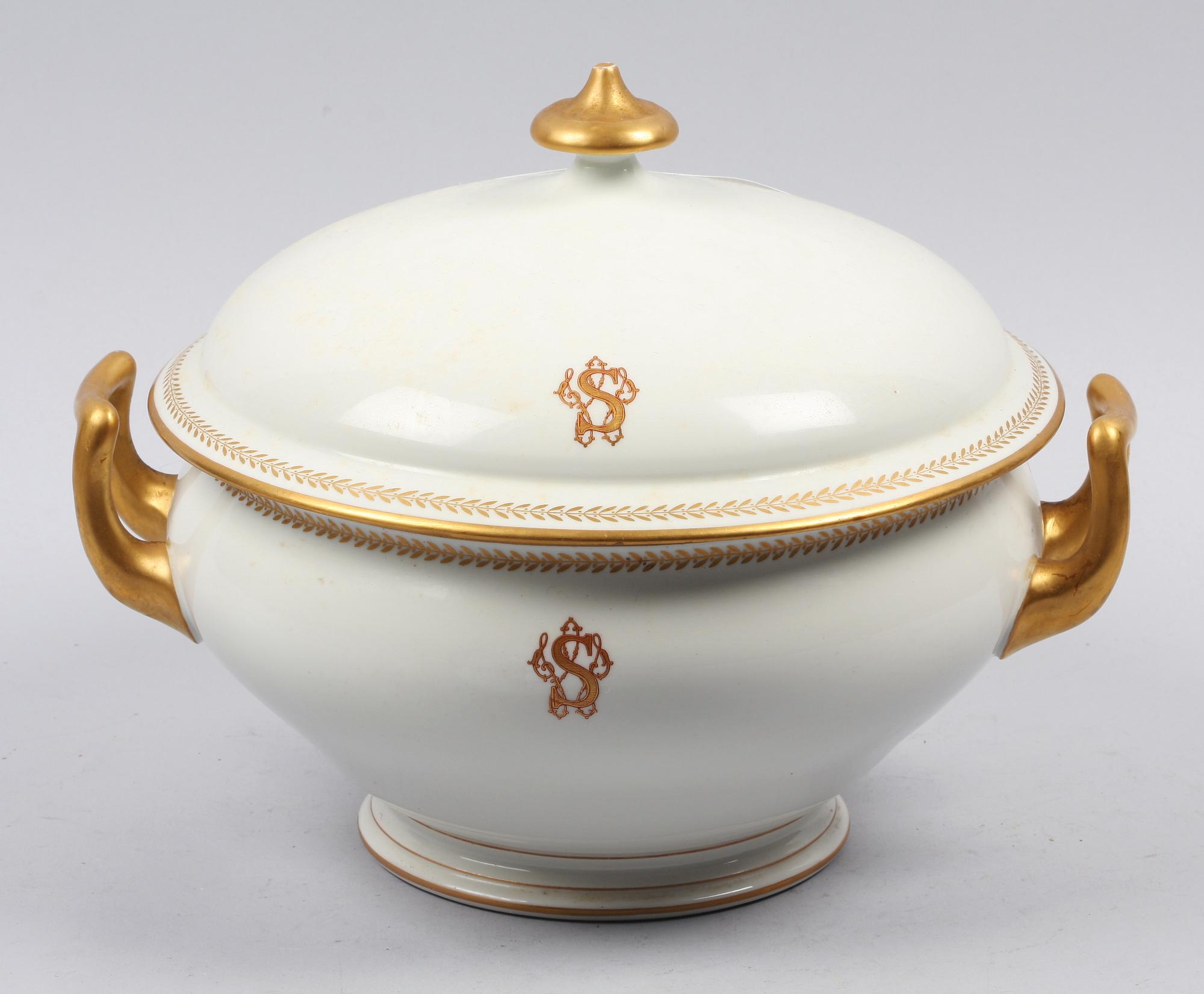 MATSERVIS, 25 delar, porslin, Bavaria.